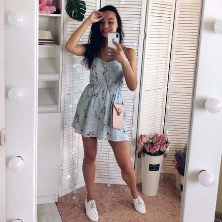 Bigsweety Summer Fashion Mini Dresses Women Sexy o-neck Knit Sheath Dress Button Short-Sleeve bodycon Vestidos Women Clothing