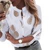 Pineapple Blouse Women's Shirt Ananas White Long Sleeve Fashion Woman Blouses 2020  Womens Tops and Blouse Elegant Top Female