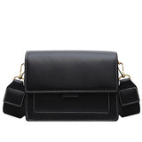 Contrast color Leather Crossbody Bags For Women 2020 Travel Handbag Fashion Simple Shoulder Messenger Bag Ladies Cross Body Bag