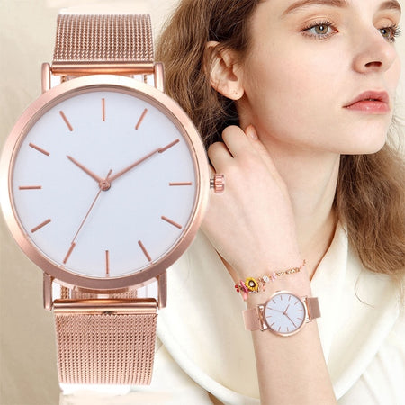 2019 New brand Starry Sky Women Watch Fashion Elegant Magnet Buckle Vibrato Purple Gold Ladies Wristwatch Luxury Women Watches