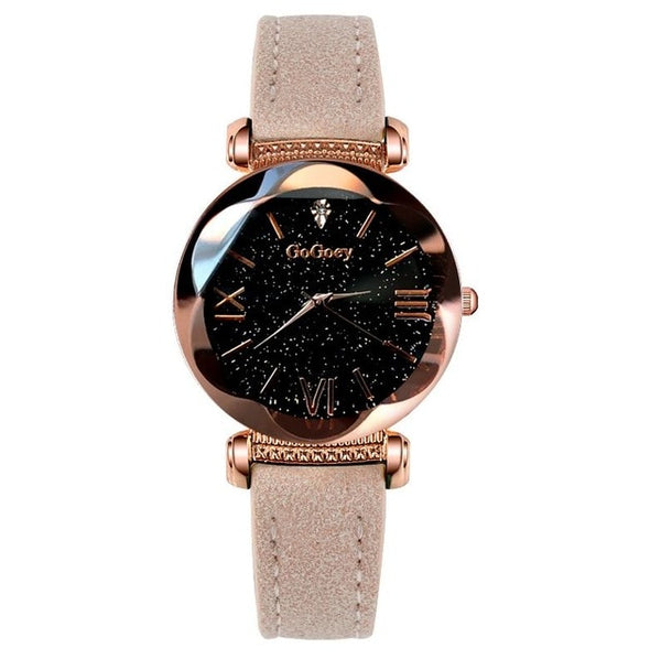 Gogoey femmes montres 2019 luxe dames montre ciel étoilé montres pour les femmes mode bayan kol saati diamant Reloj Mujer 2019