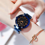 Luxe femmes montres magnétique ciel étoilé femme horloge Quartz montre-bracelet mode dames montre-bracelet reloj mujer relogio feminino