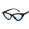 Nieuwe Retro Fashion Zonnebril Vrouwen Merk Designer Vintage Cat Eye Zwart Wit Zonnebril Vrouwelijke Lady UV400 Oculos