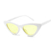 Nieuwe Retro Fashion Zonnebril Vrouwen Merk Designer Vintage Cat Eye Zwart Wit Zonnebril Vrouwelijke Lady UV400 Oculos