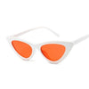 Nieuwe Retro Fashion Zonnebril Vrouwen Merk Designer Vintage Cat Eye Zwart Wit Zonnebril Vrouwelijke Lady UV400 Oculos