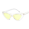 Nieuwe Retro Fashion Zonnebril Vrouwen Merk Designer Vintage Cat Eye Zwart Wit Zonnebril Vrouwelijke Lady UV400 Oculos